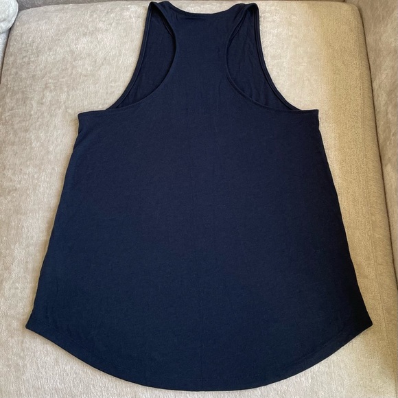 Adidas NAU Northern Arizona University Women’s Tank Top Navy White & Yellow EUC - Picture 2 of 4